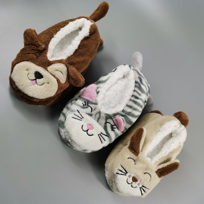 2020 New Soft Plush Fleece Indoor House Slippers