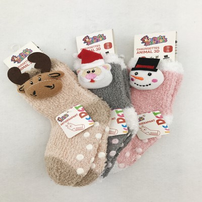 3D cartoon tube sock baby children socks with animal