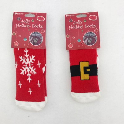 High quality Christmas socks cotton women Festival gift socks