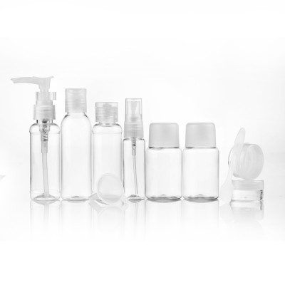 10Pcs Convenient Transparent Easy Taking Toiletries Bottles