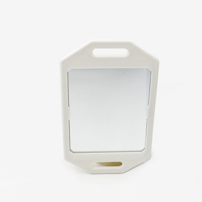 The long white color desktop cosmetic mirror